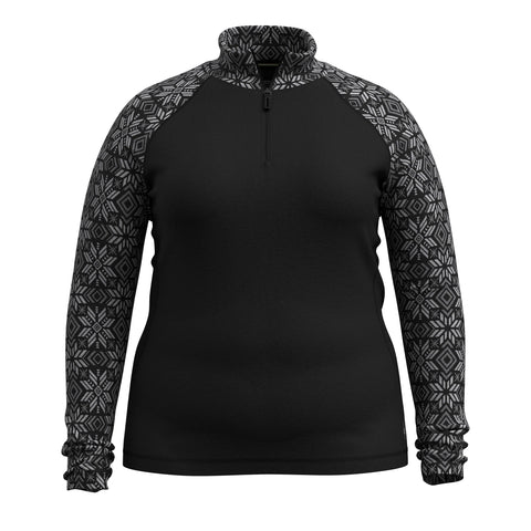 Women's Classic Thermal Merino Base Layer 1/4 Zip Plus