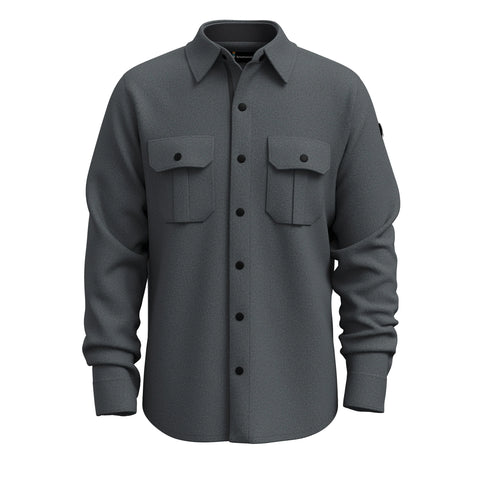 Anchor Line Shirt Jacket